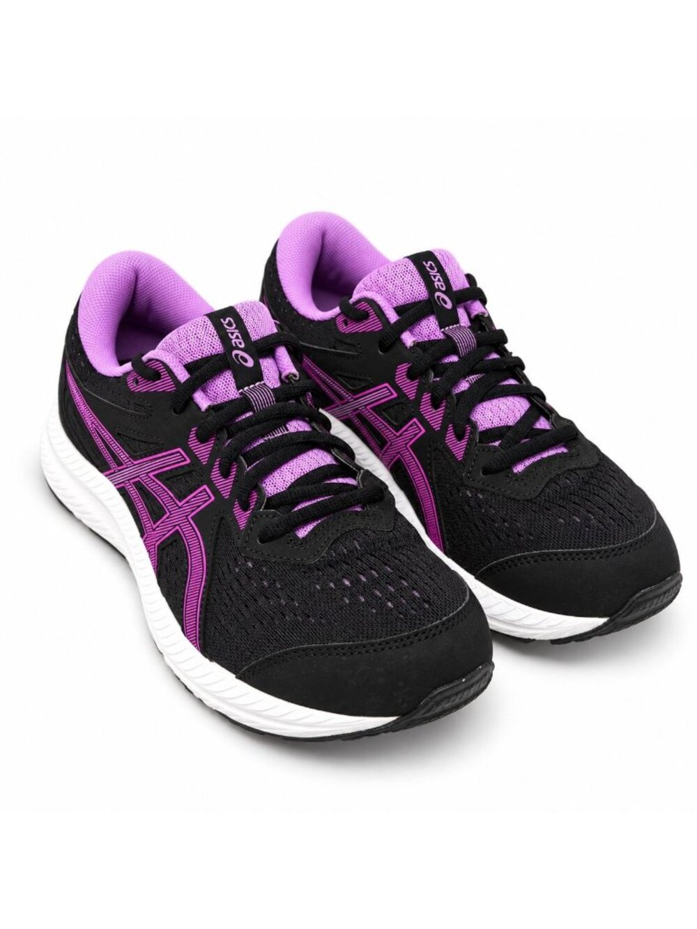 ASICS GEL Contend 8 Supportive Women's Running Shoes Size 10 Black Orchid